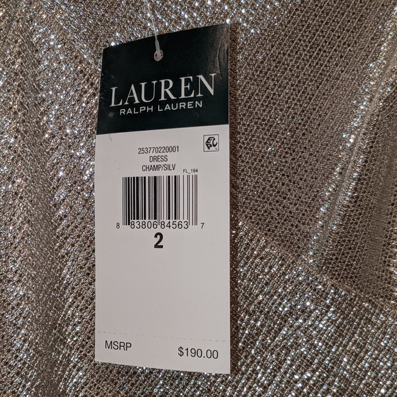 Ralph Lauren NEW evening dress, size 2 - Picture 2 of 8